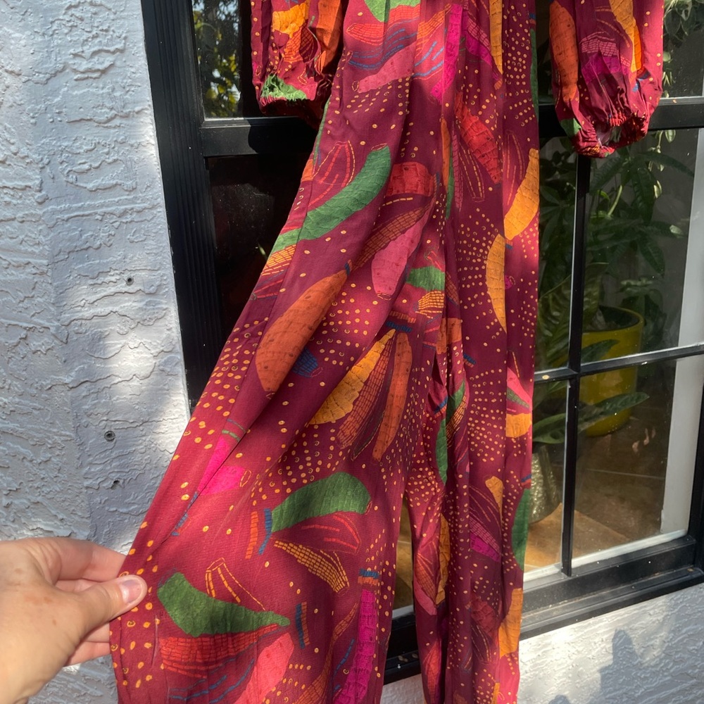 FARM Rio Multicolor Abstract Jumpsuit - Picture 4 of 9